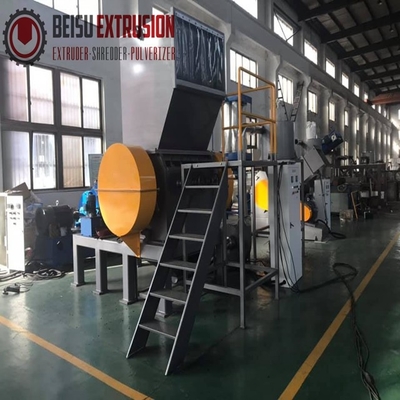 Industry Plastic Rubber Crushing Machine For Soft Rubber Elastomer TPE TPR
