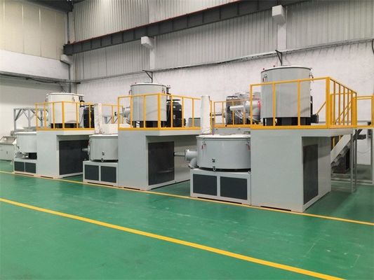 High Speed PVC Plastic Mixer Machine 7.5KW Cooling Mixer Motor Power
