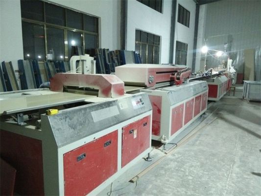 ABB / Delta Inverter Plastic Profile Production Line SJSZ51 Twin Screw Extruder Type